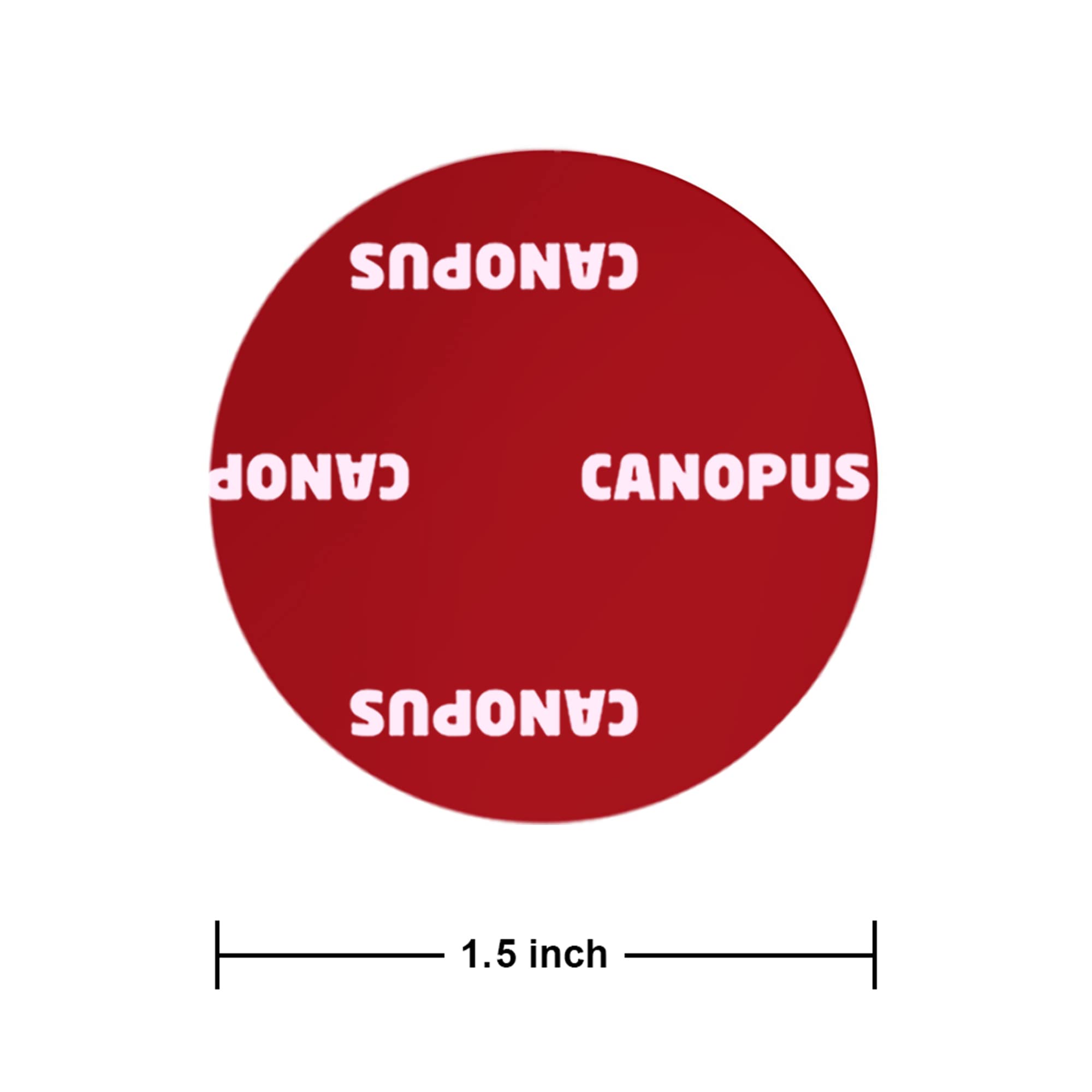 CANOPUS Circle Double Sided Adhesive Pads, Mounting Foam Tape, Made in USA, 5952 Roll, 8-PCs 1.5 in Diameter Circle Pack, with Box Cutter (1PC) and Razor Replacement (2PCs) - Image 3