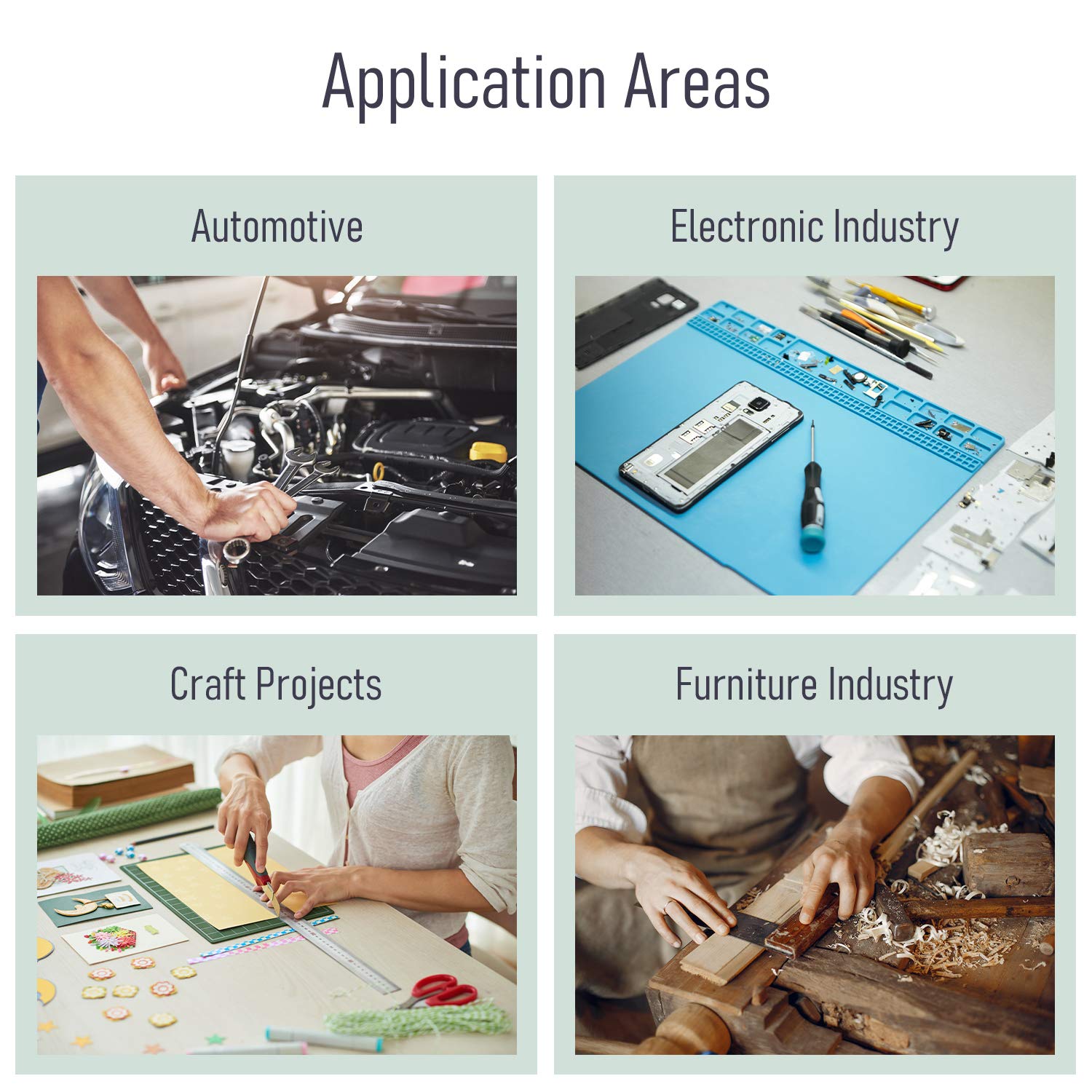 CANOPUS Double Sided Foam Tape for Craft and Card Making Projects, Heavy Duty Adhesive Mounting Tape 4016 (0.5in x 36yd) - Image 4