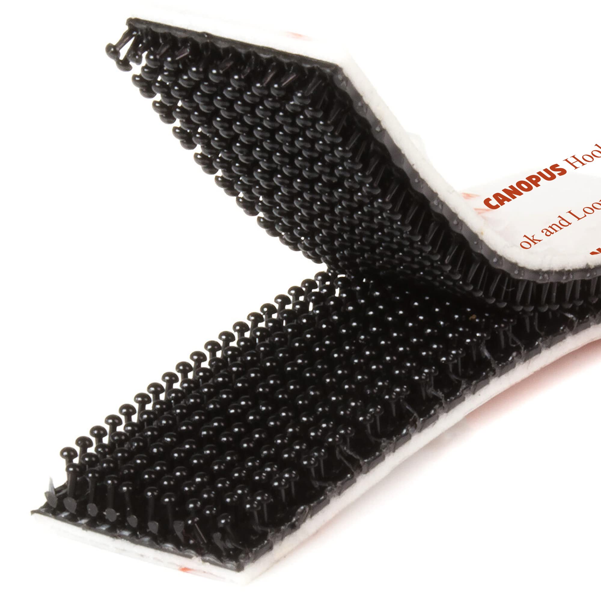 CANOPUS Hook and Loop Reclosable Fastener, SJ3550 250 Black Lock Tape for Hanging Pictures, Signs and Displays, Remotes, Tools, Crafts, 0.5 in x 6 ft, Made in USA - Image 6