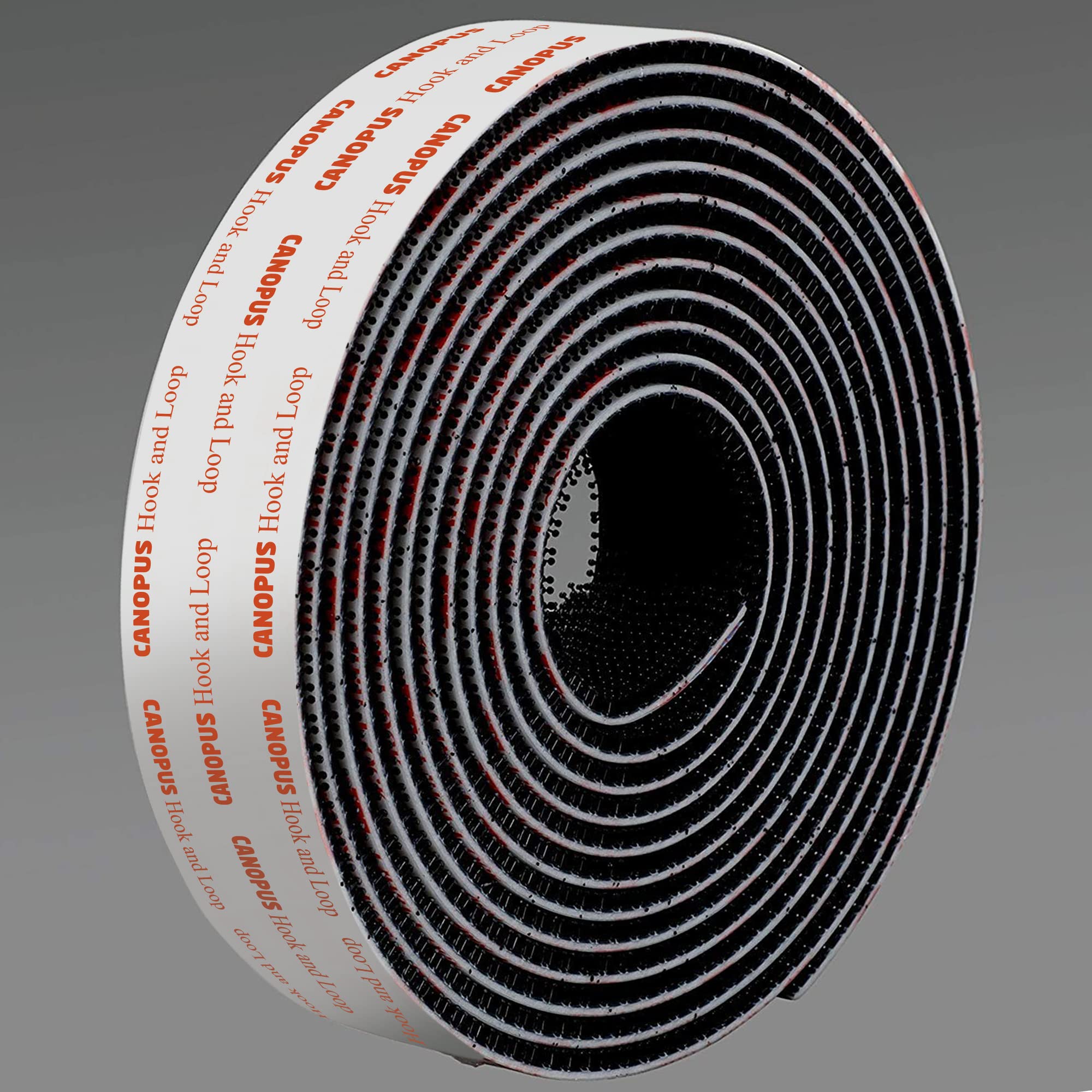 CANOPUS Hook and Loop Reclosable Fastener, SJ3550 250 Black Lock Tape for Hanging Pictures, Signs and Displays, Remotes, Tools, Crafts, 0.5 in x 6 ft, Made in USA - Image 7