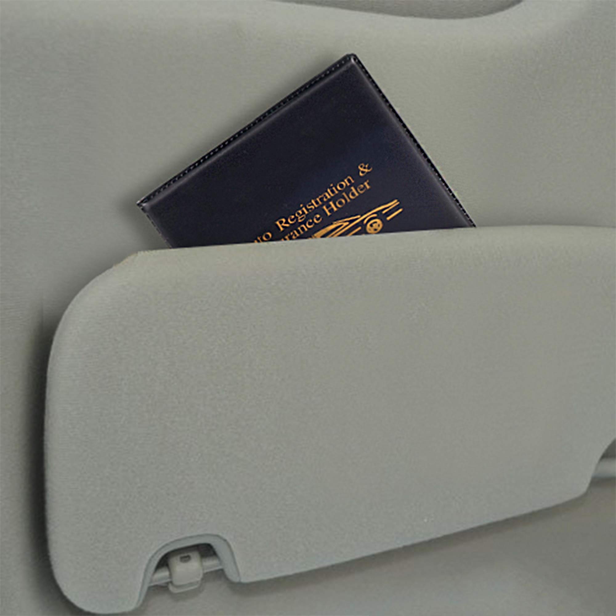 CANOPUS Registration and Insurance Card Holder, Car Document Holder, Wallet for Auto, Trailer, Truck - 2 Pack with EZ Pass Mounting Kit, Ez Pass Strips - Image 7