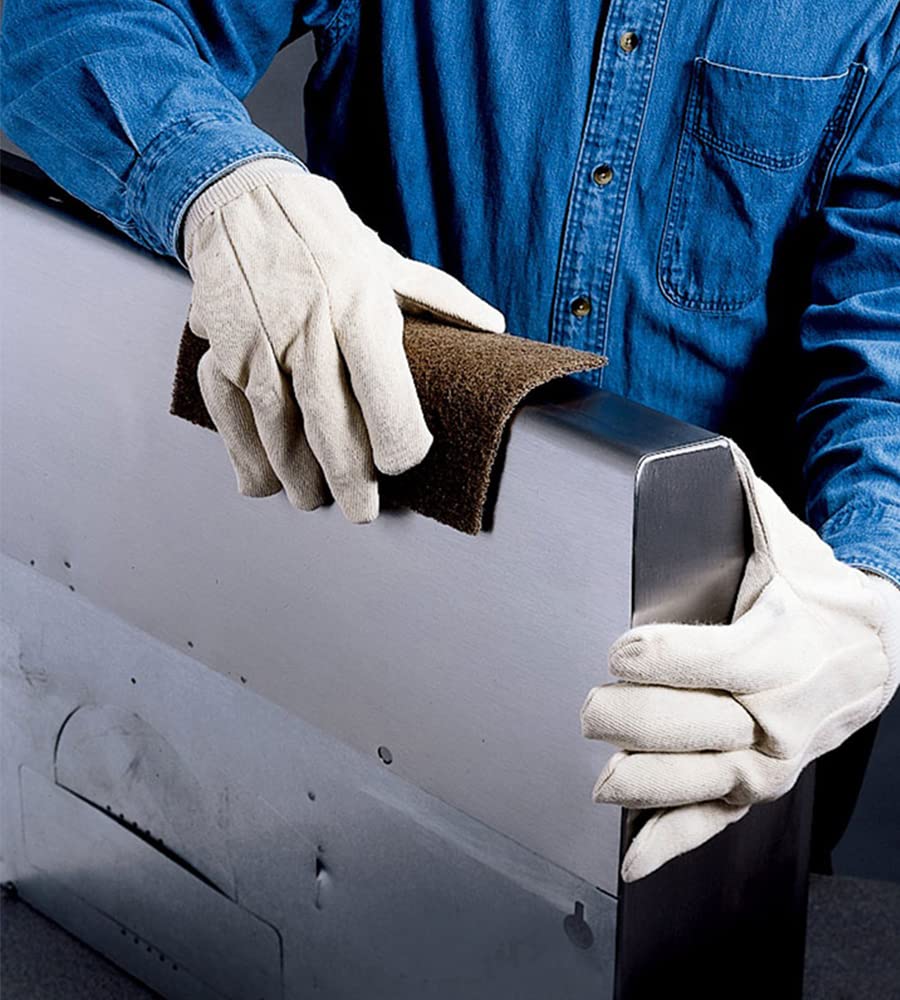 CANOPUS Scuff Pads 3 Maroon Very Fine 7447 and 3 Gray Ultra Fine 7448, 6" x 9" Abrasive Hand Sanding Pads, Surface & Paint Preparation, Scouring, Cleaning, Finishing, Automotive Autobody, Made of 3M - Image 6