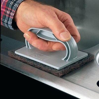 CANOPUS Scuff Pads 3 Maroon Very Fine 7447 and 3 Gray Ultra Fine 7448, 6" x 9" Abrasive Hand Sanding Pads, Surface & Paint Preparation, Scouring, Cleaning, Finishing, Automotive Autobody, Made of 3M - Image 7